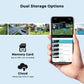 Caméra PTZ Extérieure Wi-Fi Double Écran 15MP